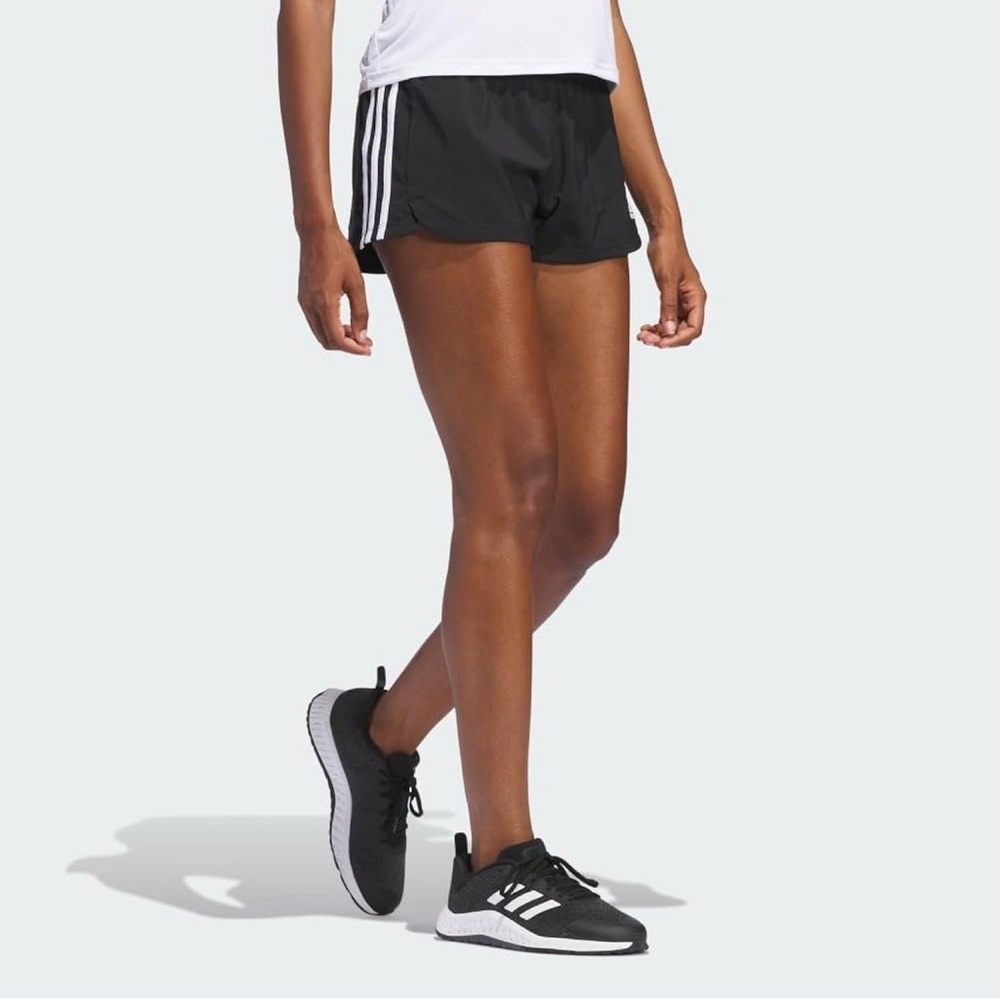 adidas Women's Pacer 3-Stripes Woven Shorts Size XL NWT